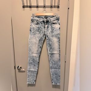 Jeans superstar skinny midrise, size 4